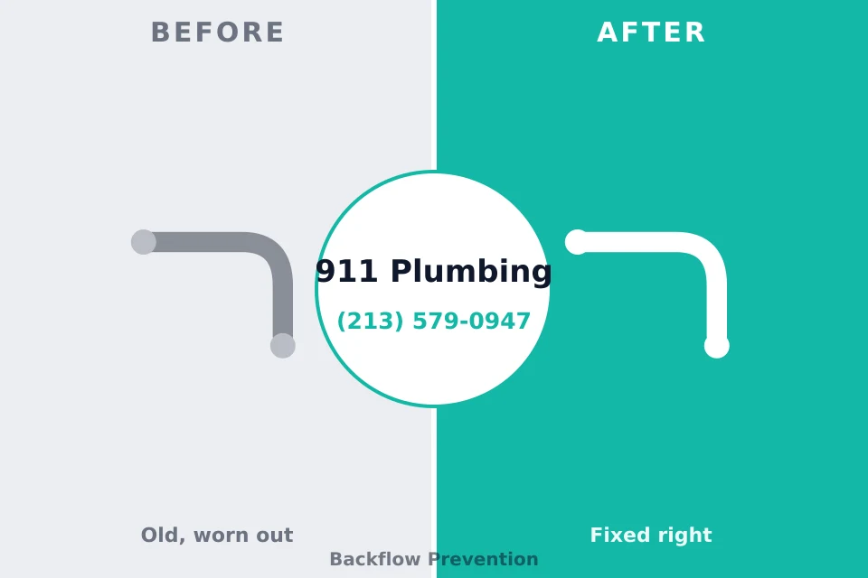 Before and after: plumbing company Coaling, AL